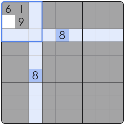 x wing strategy sudoku